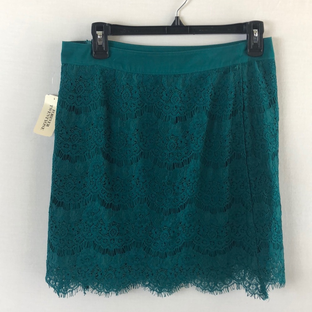 Forever 21 Teal Skirt